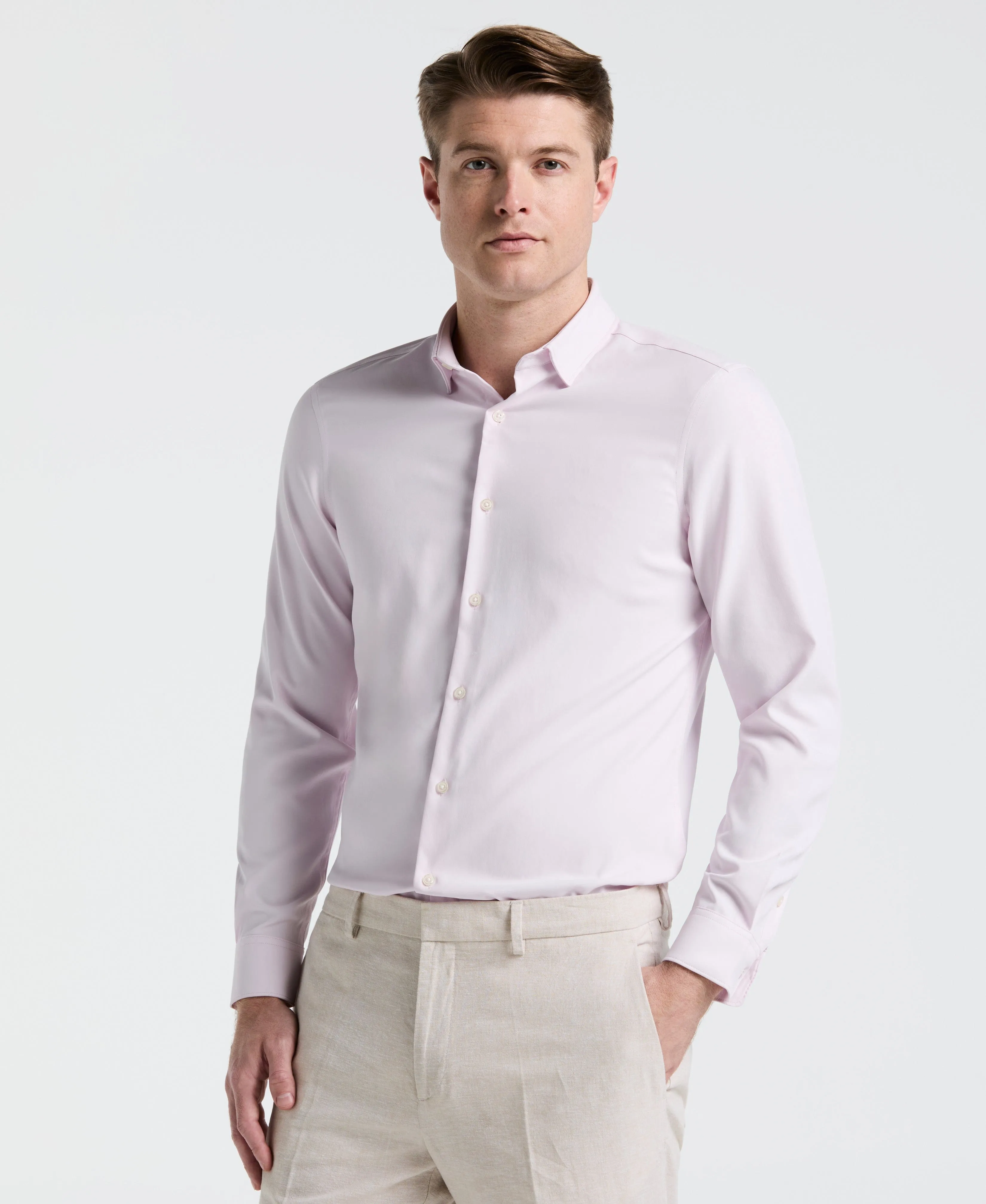 Untucked Total Stretch Slim Fit Shirt