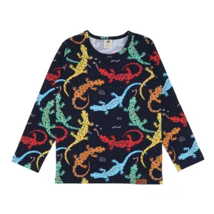 Walkiddy Colourful Salamanders Long Sleeve Shirt
