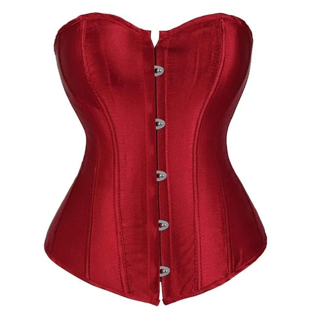 Women Plus Size Sexy Corselet Corsets