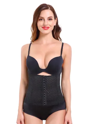 Women Waist Trainer Body Shapers Slimming Belt Modeling Strap Steel Boned Postpartum Band Sexy Bustiers Corsage Corsets