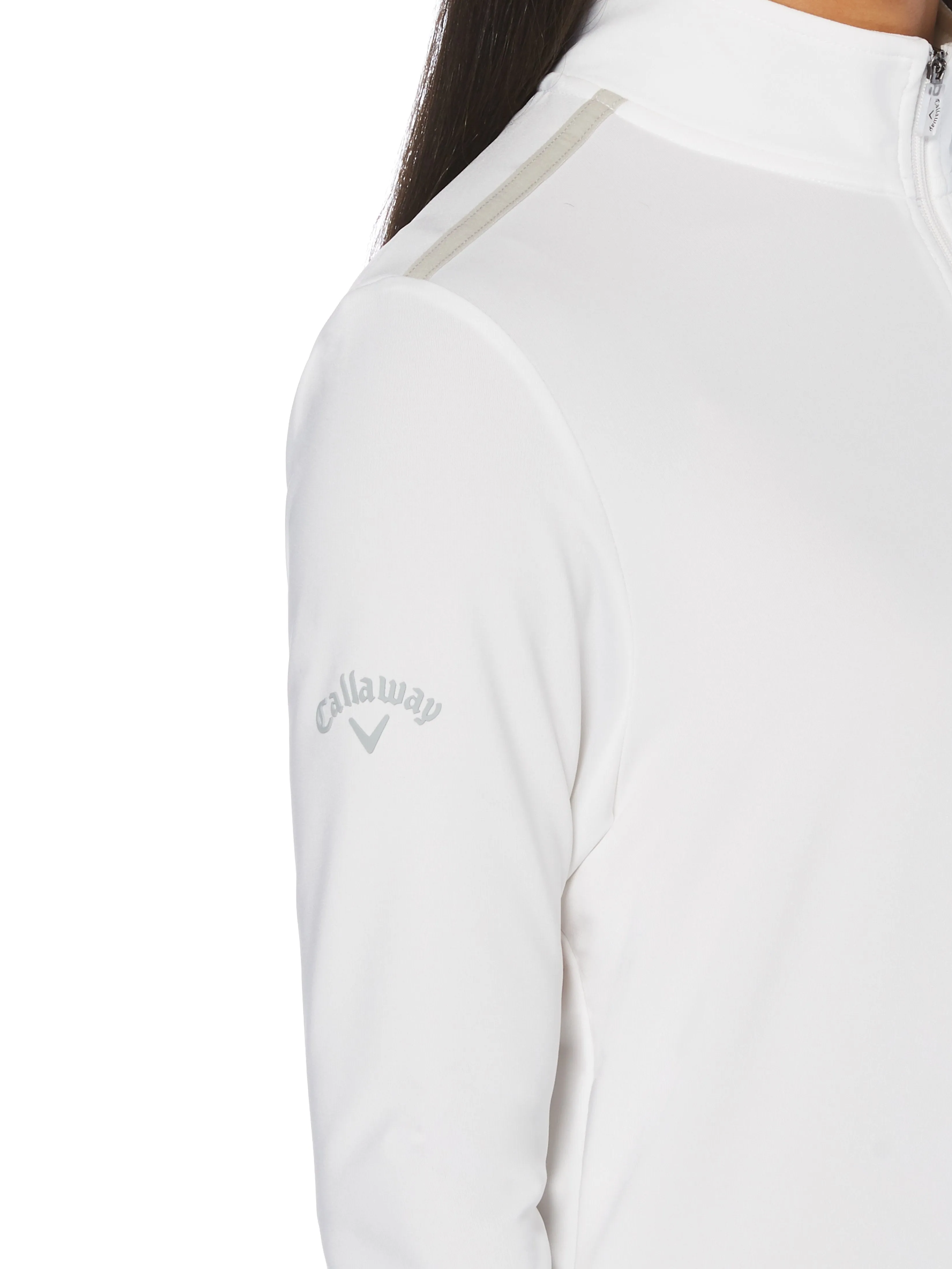 Womens 1/4-Zip Mock Performance Pullover