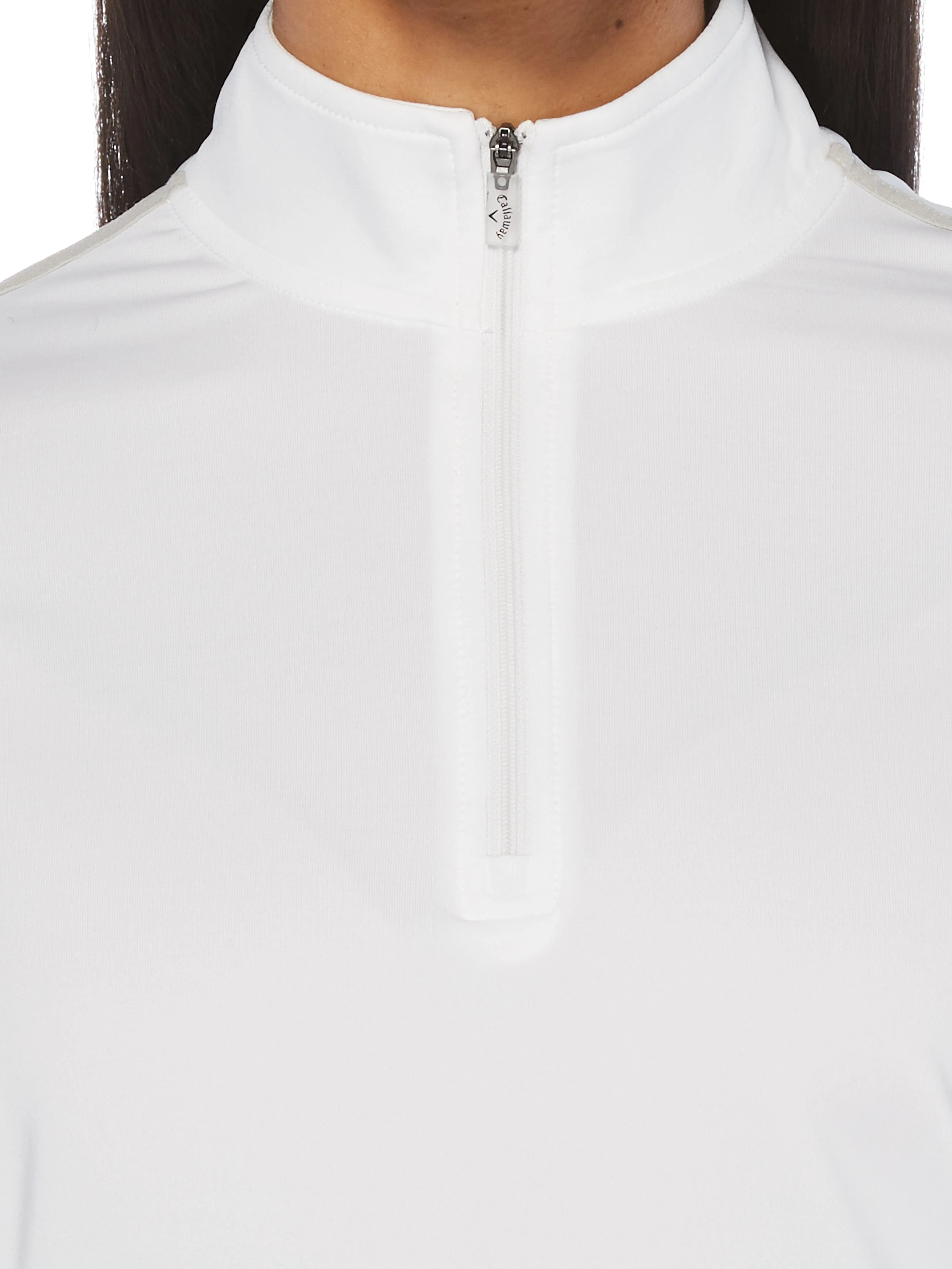 Womens 1/4-Zip Mock Performance Pullover