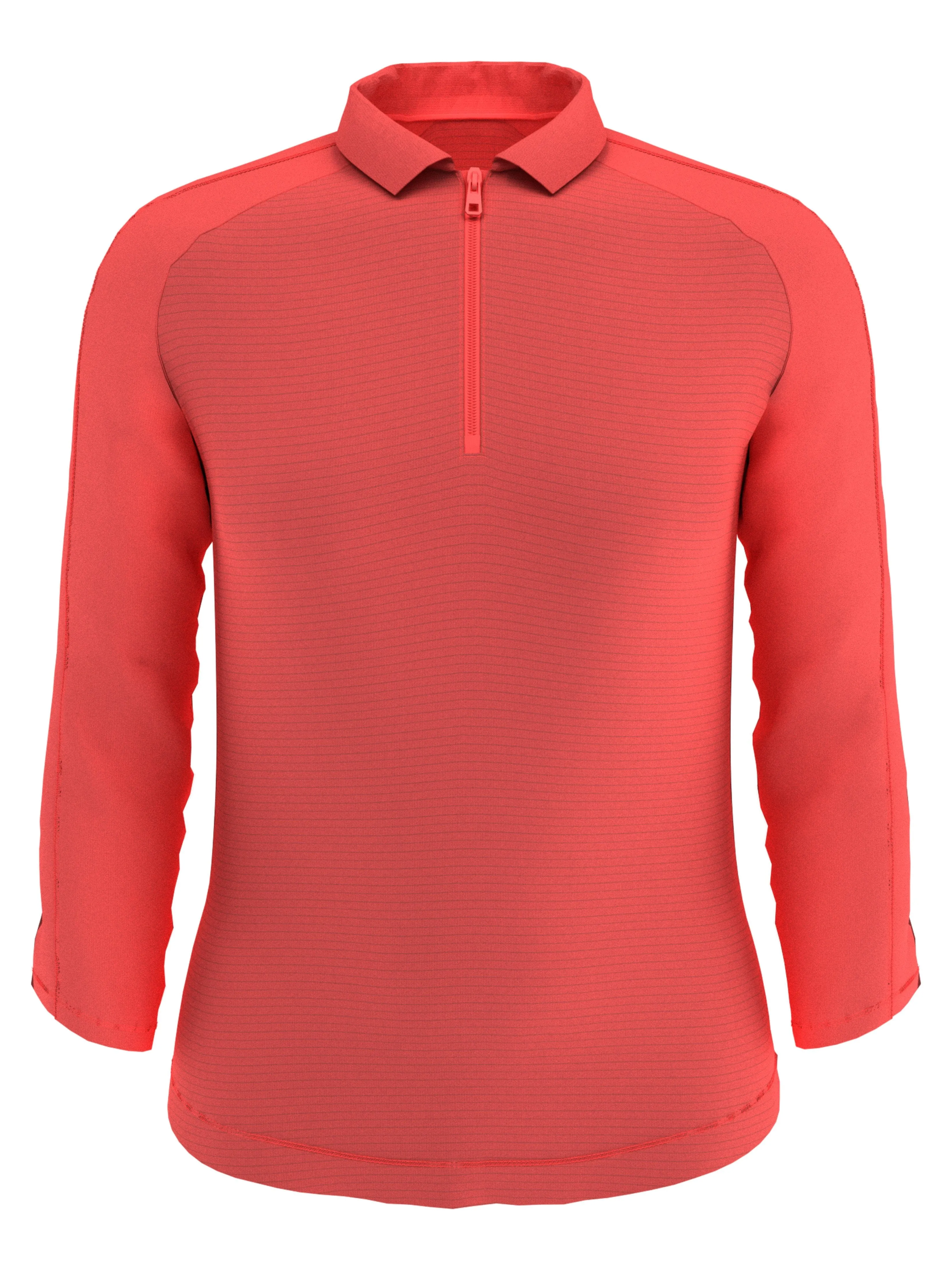 Womens 3/4 Sleeve Swing Tech™ Shadow Stripe Polo