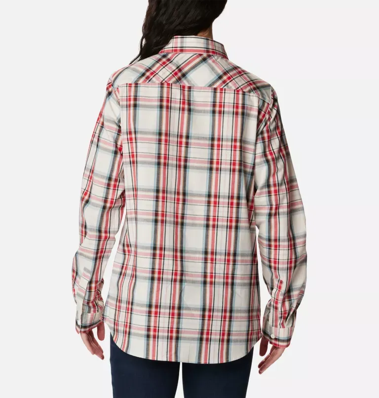 Women's Anytime Patterned Long Sleeve Shirt
