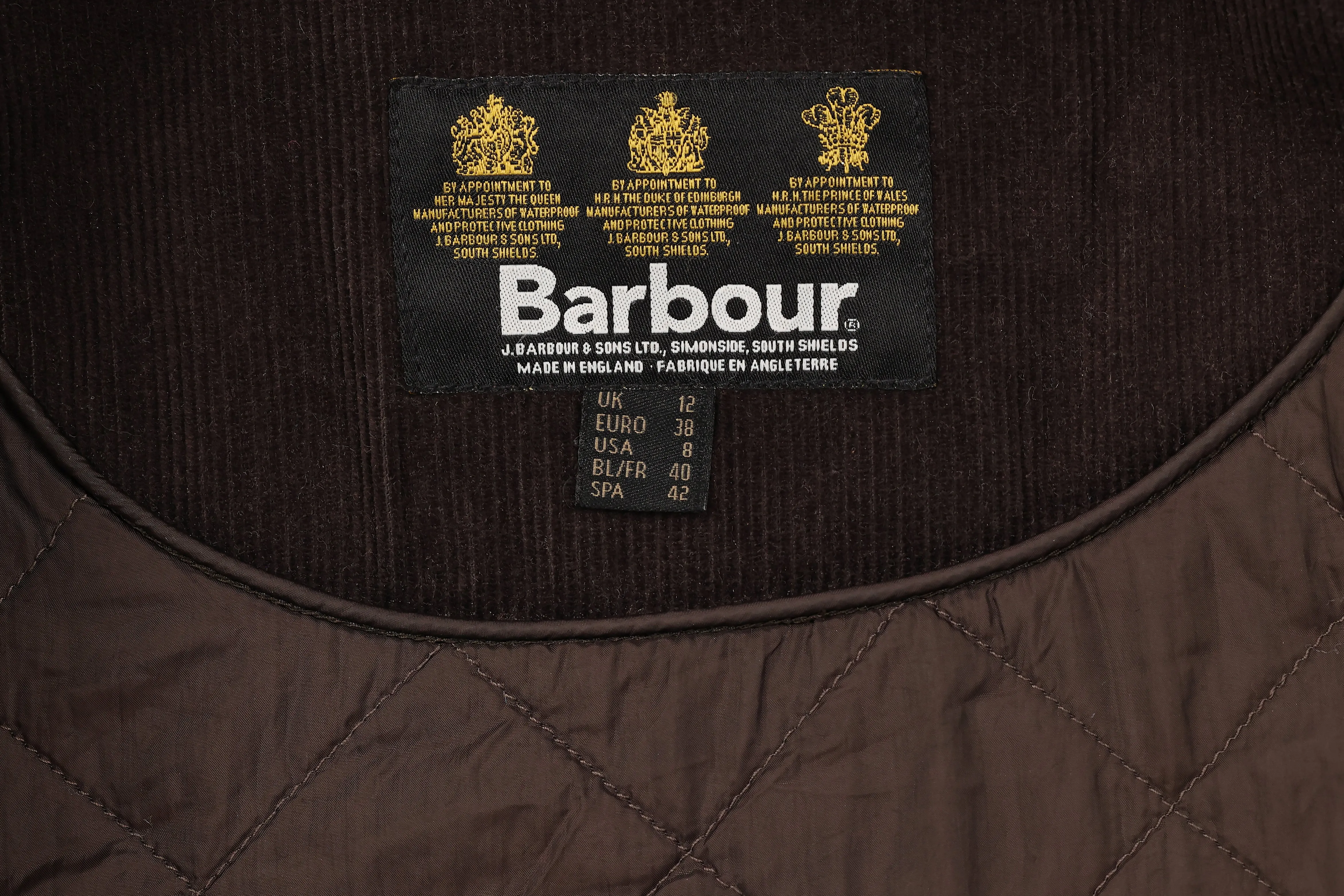 Women's Barbour A Line Newhampshire Wax Jacket Coat - Brown - Women's M