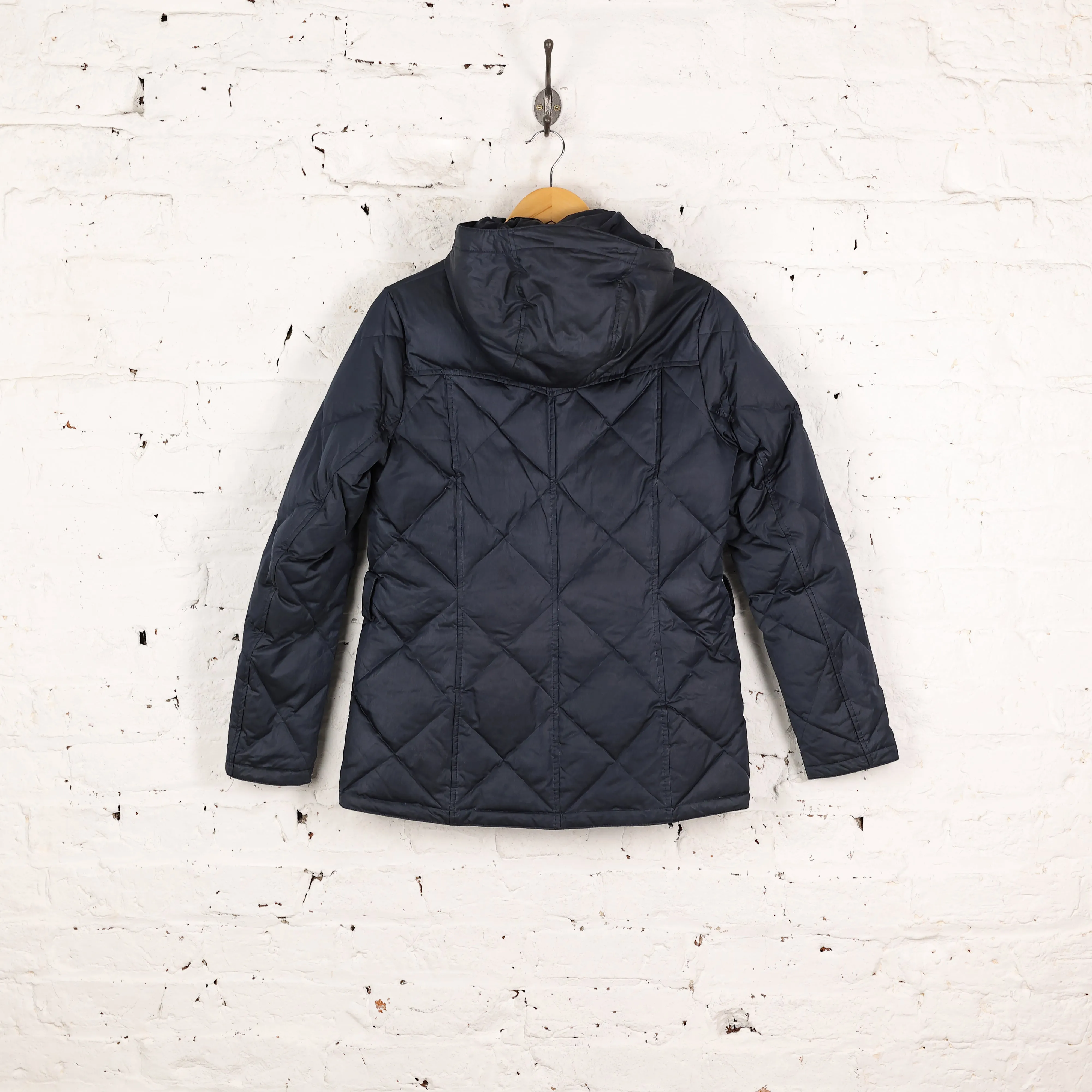 Women's Barbour International Nation Down Jacket Coat - Blue - Women's M