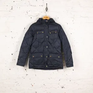 Women's Barbour International Nation Down Jacket Coat - Blue - Women's M