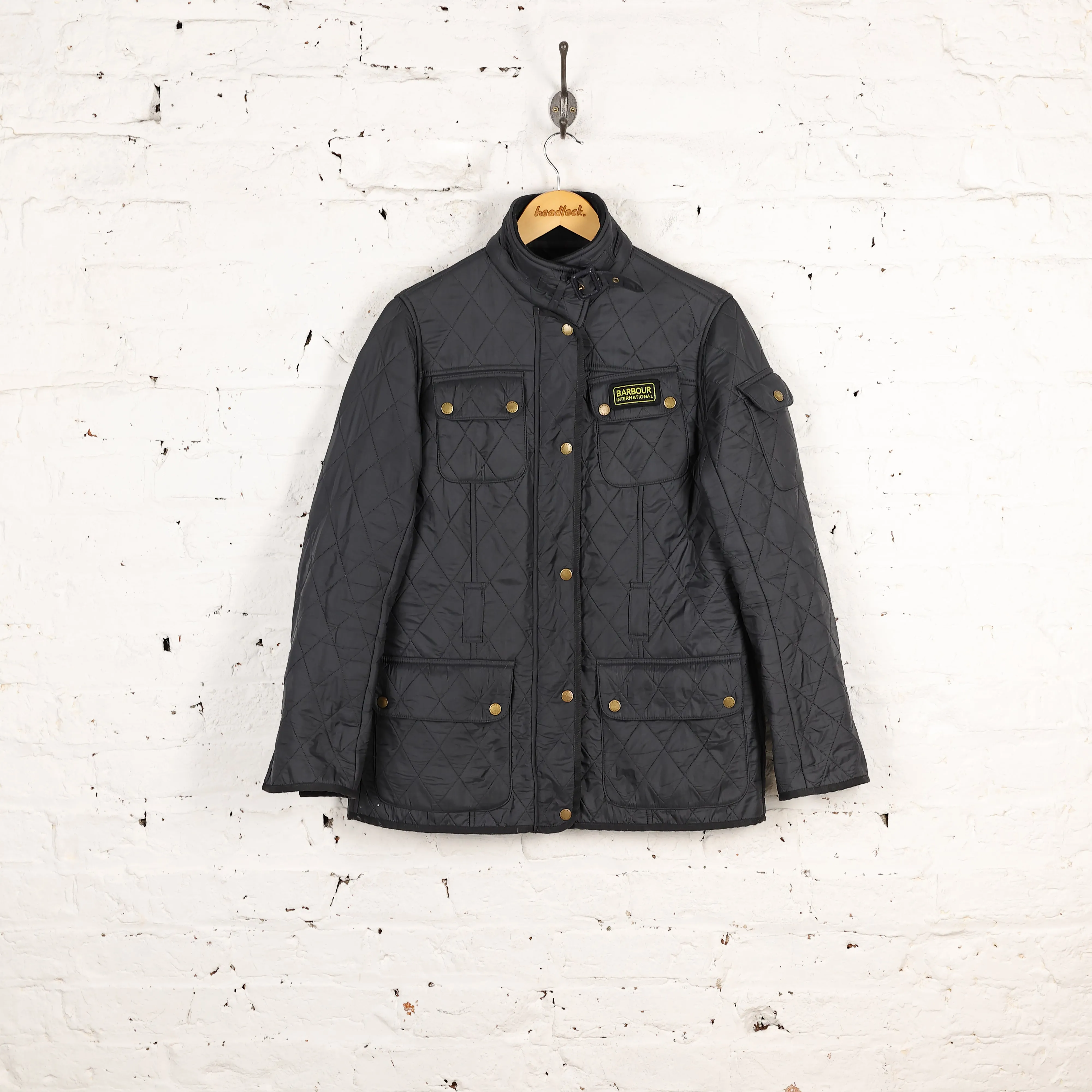 Women's Barbour International PolarQuilt Jacket - Blue - Women's M