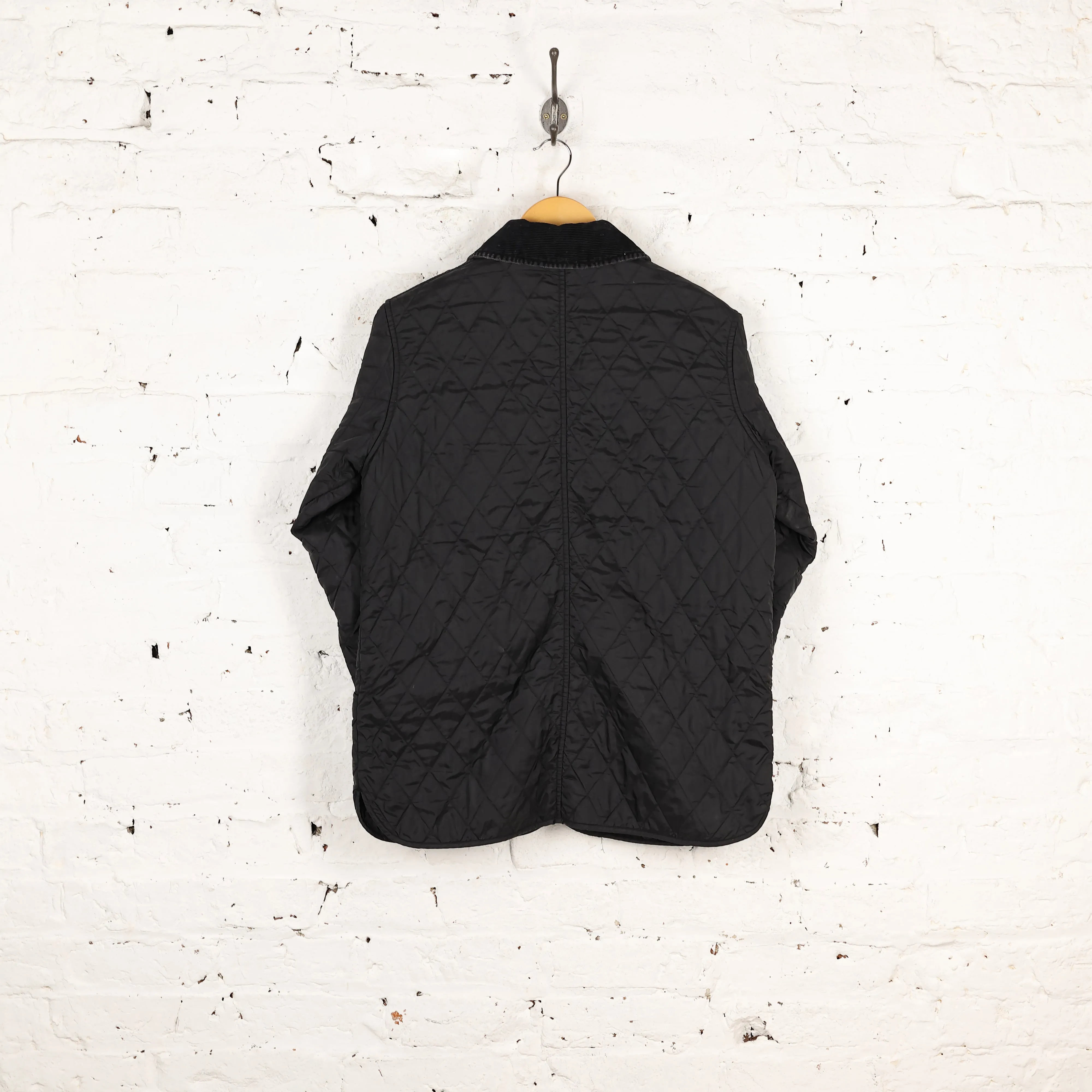 Women's Barbour Quilted Liddesdale Jacket - Black - Women's L