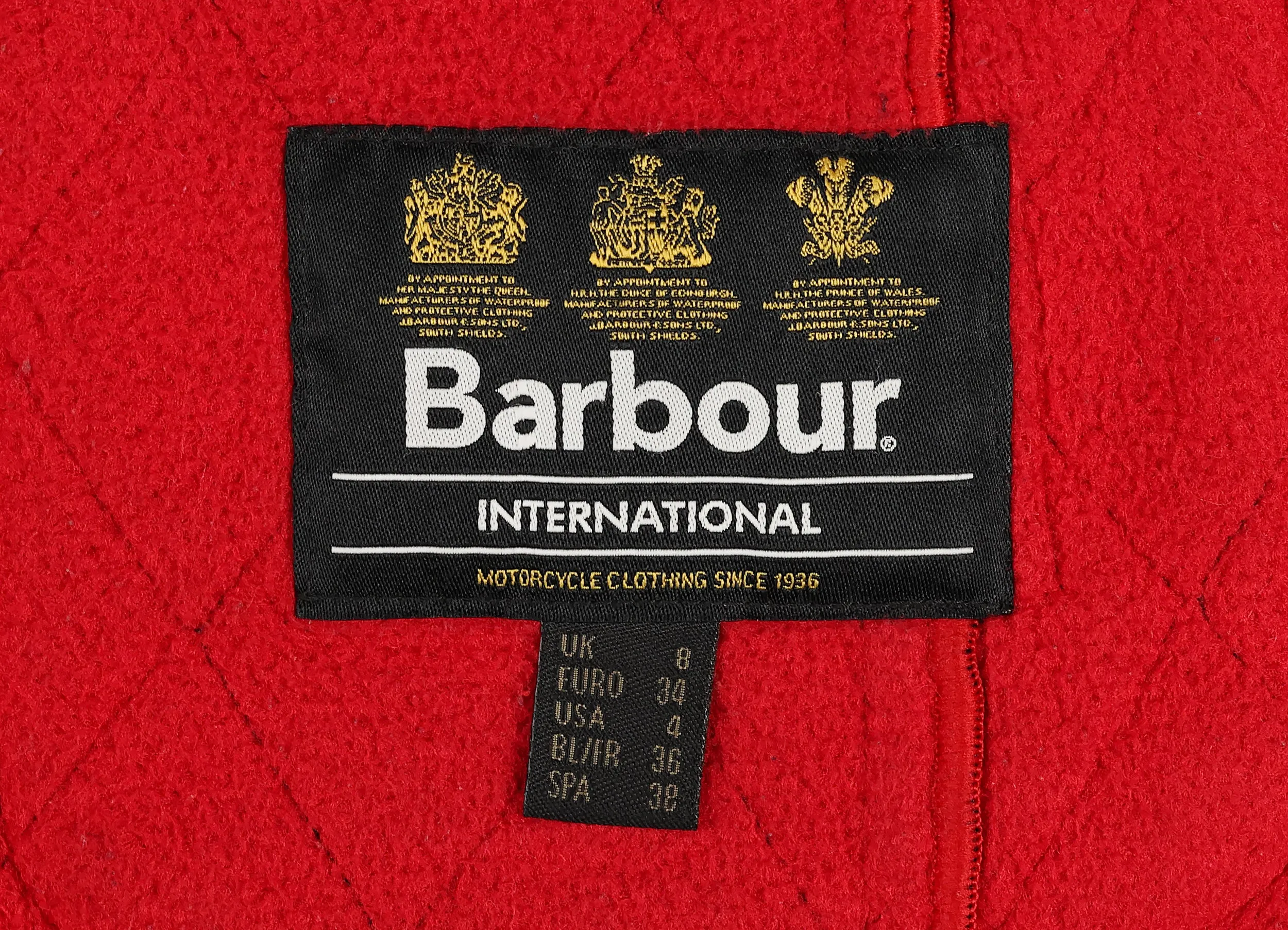 Women's Barbour Viper International Quilted Jacket - Black - Women's S