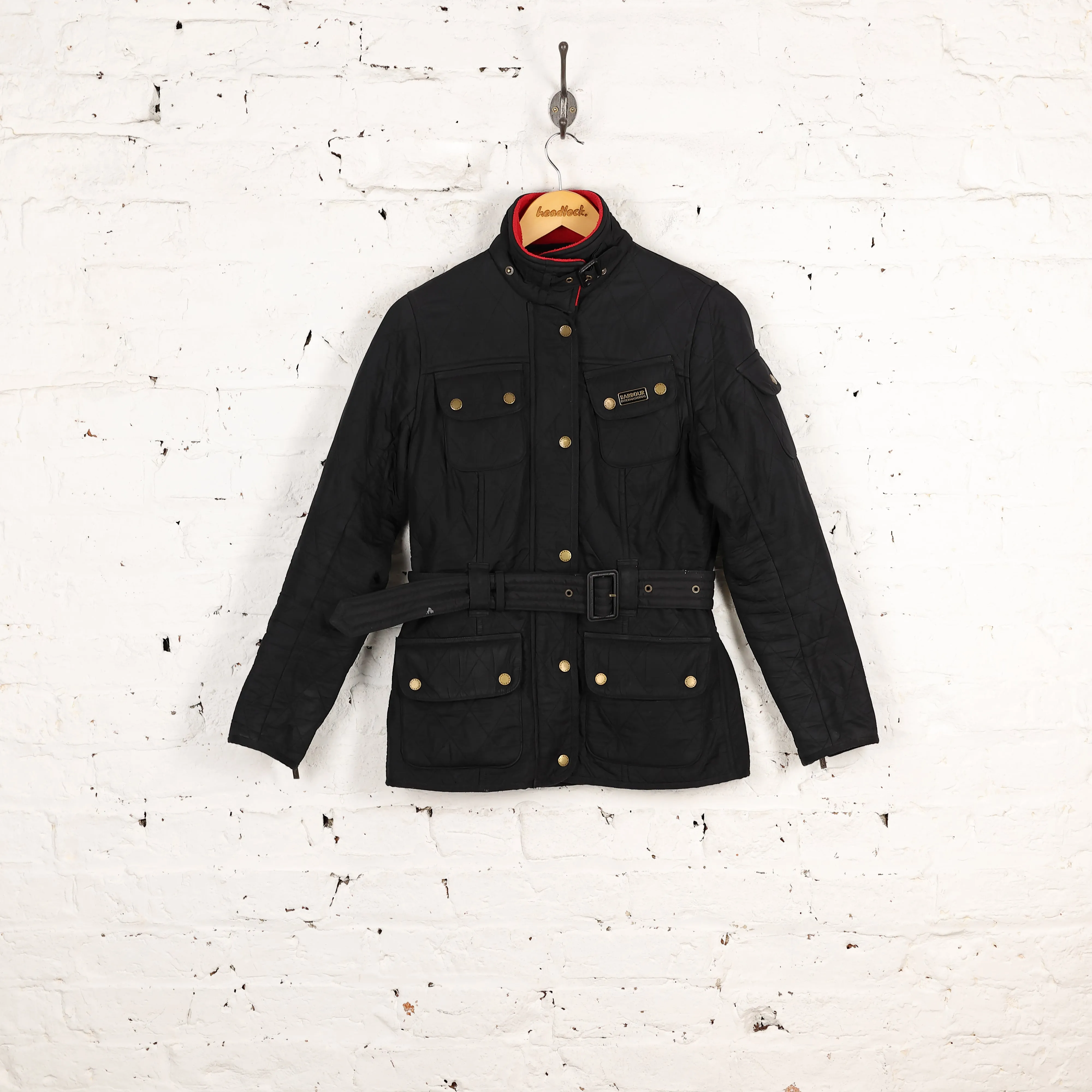 Women's Barbour Viper International Quilted Jacket - Black - Women's S