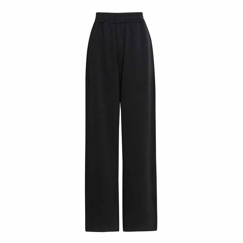Women's black Strapless Pantsuit Casual Crop   Wide Legs Pants Suit