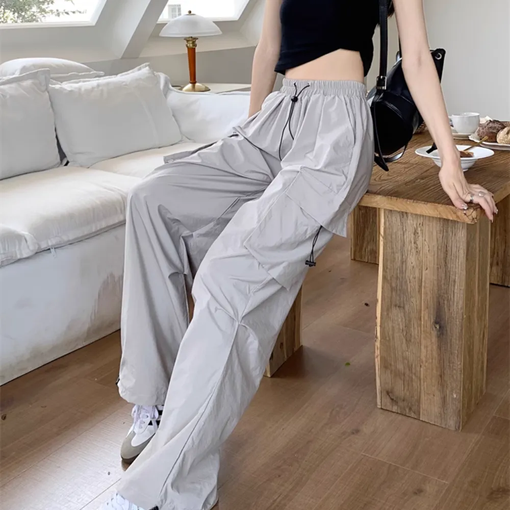 Women's Casual Hottie Drawstring Cargo Pants