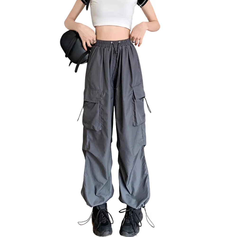 Women's Casual Hottie Drawstring Cargo Pants