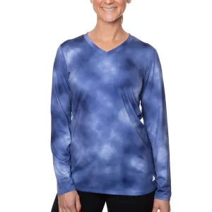 Women's Cooling V-Neck Long Sleeve T-Shirt - CLOSEOUT