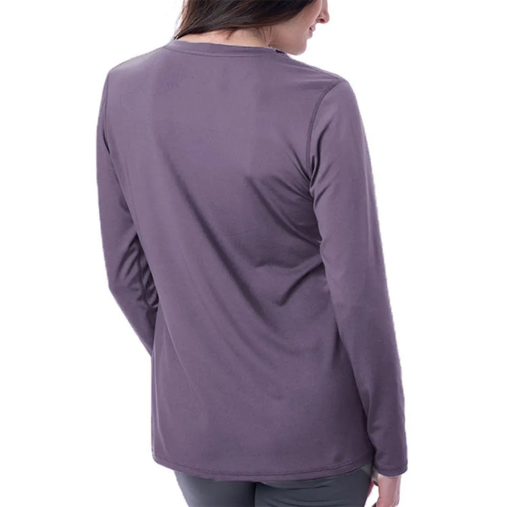 Women's Cooling V-Neck Long Sleeve T-Shirt - CLOSEOUT