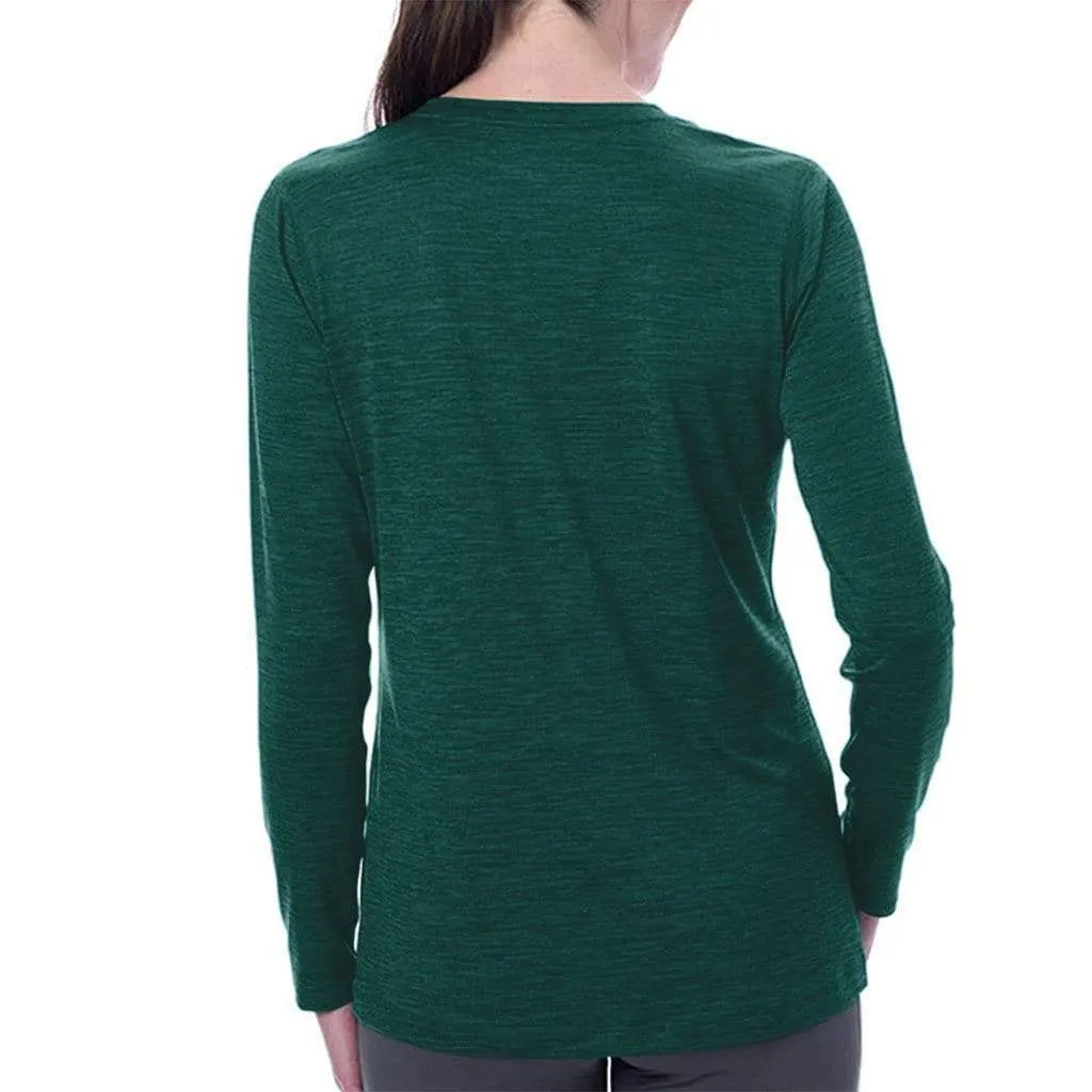 Women's Cooling V-Neck Long Sleeve T-Shirt - CLOSEOUT
