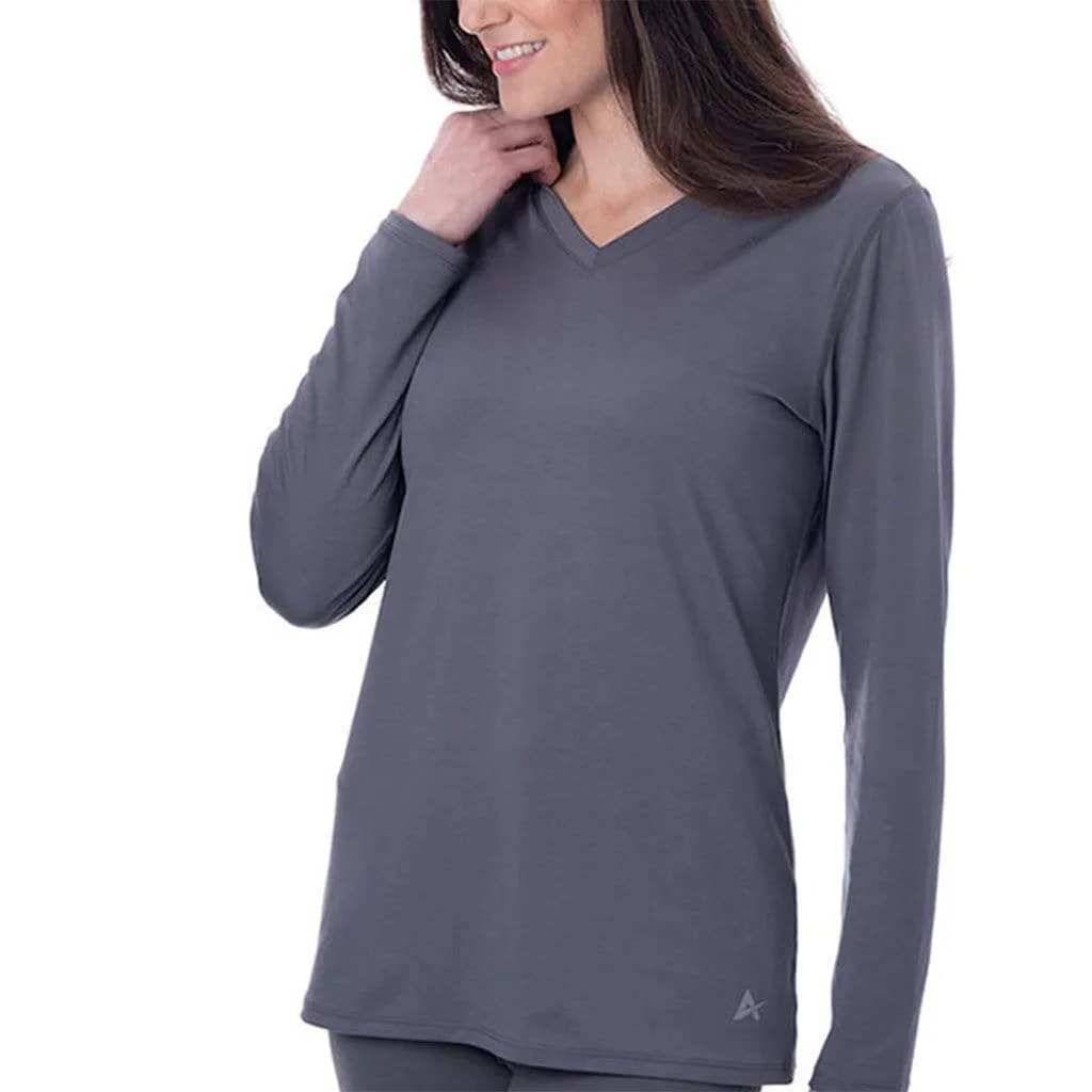 Women's Cooling V-Neck Long Sleeve T-Shirt - CLOSEOUT