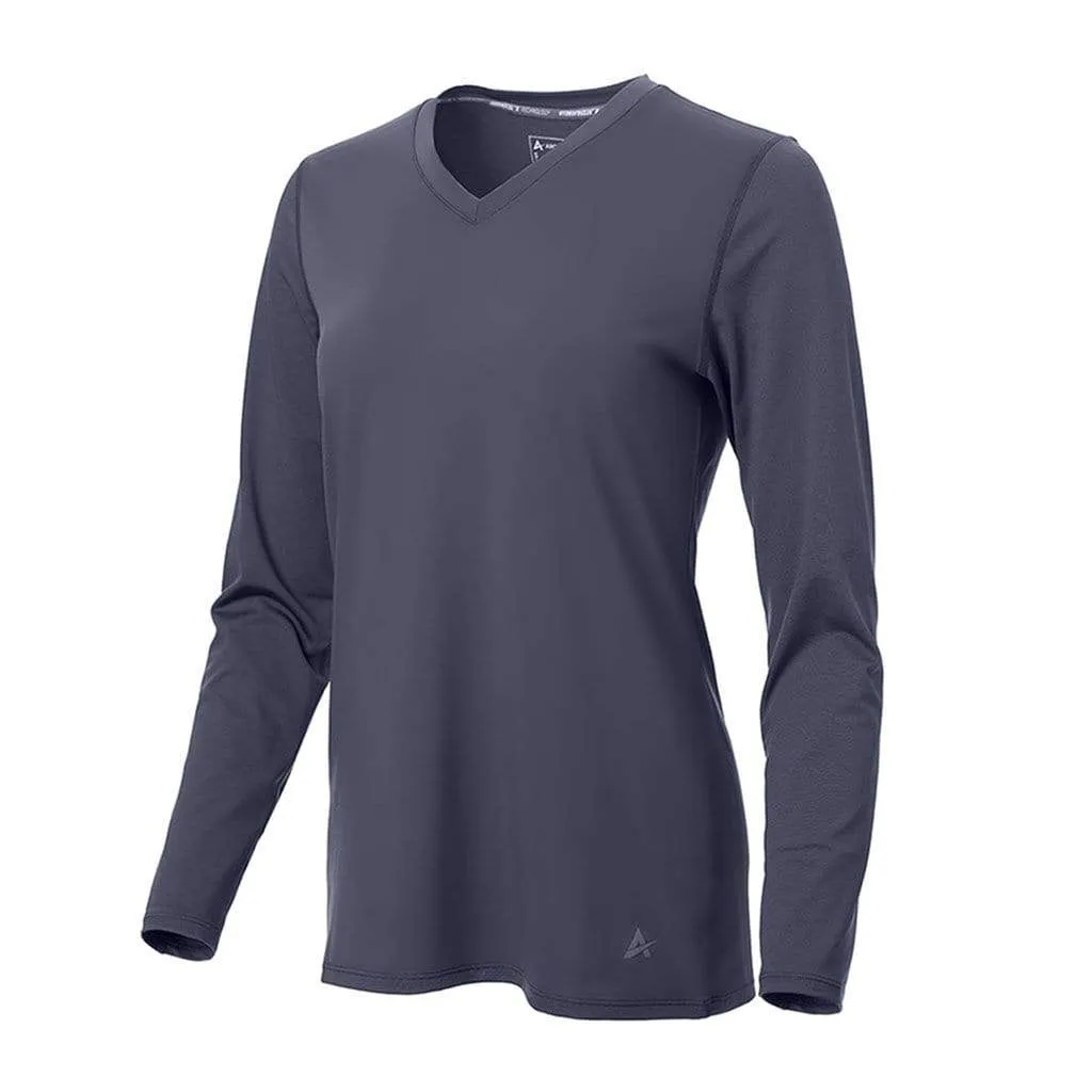 Women's Cooling V-Neck Long Sleeve T-Shirt - CLOSEOUT
