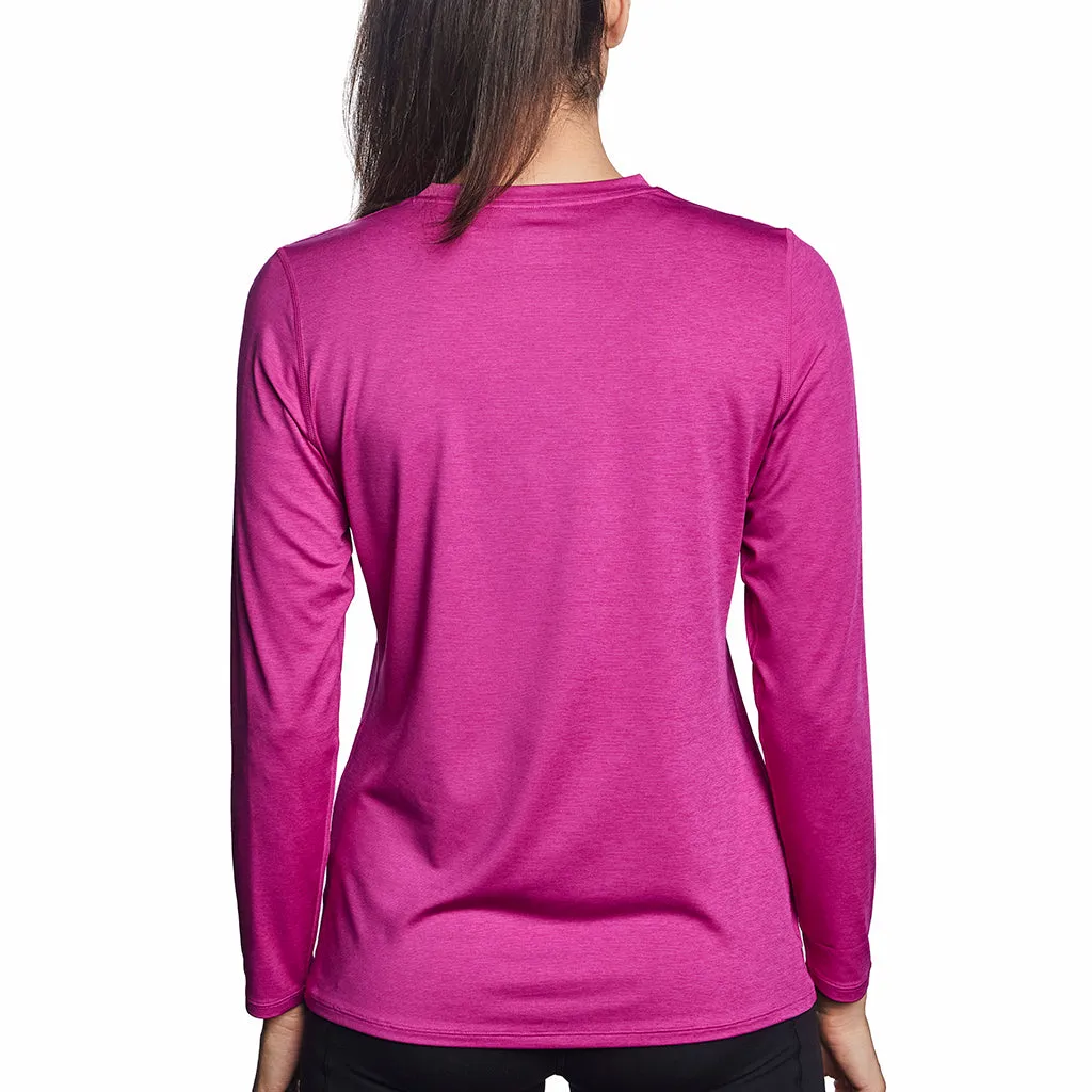 Women's Cooling V-Neck Long Sleeve T-Shirt - CLOSEOUT