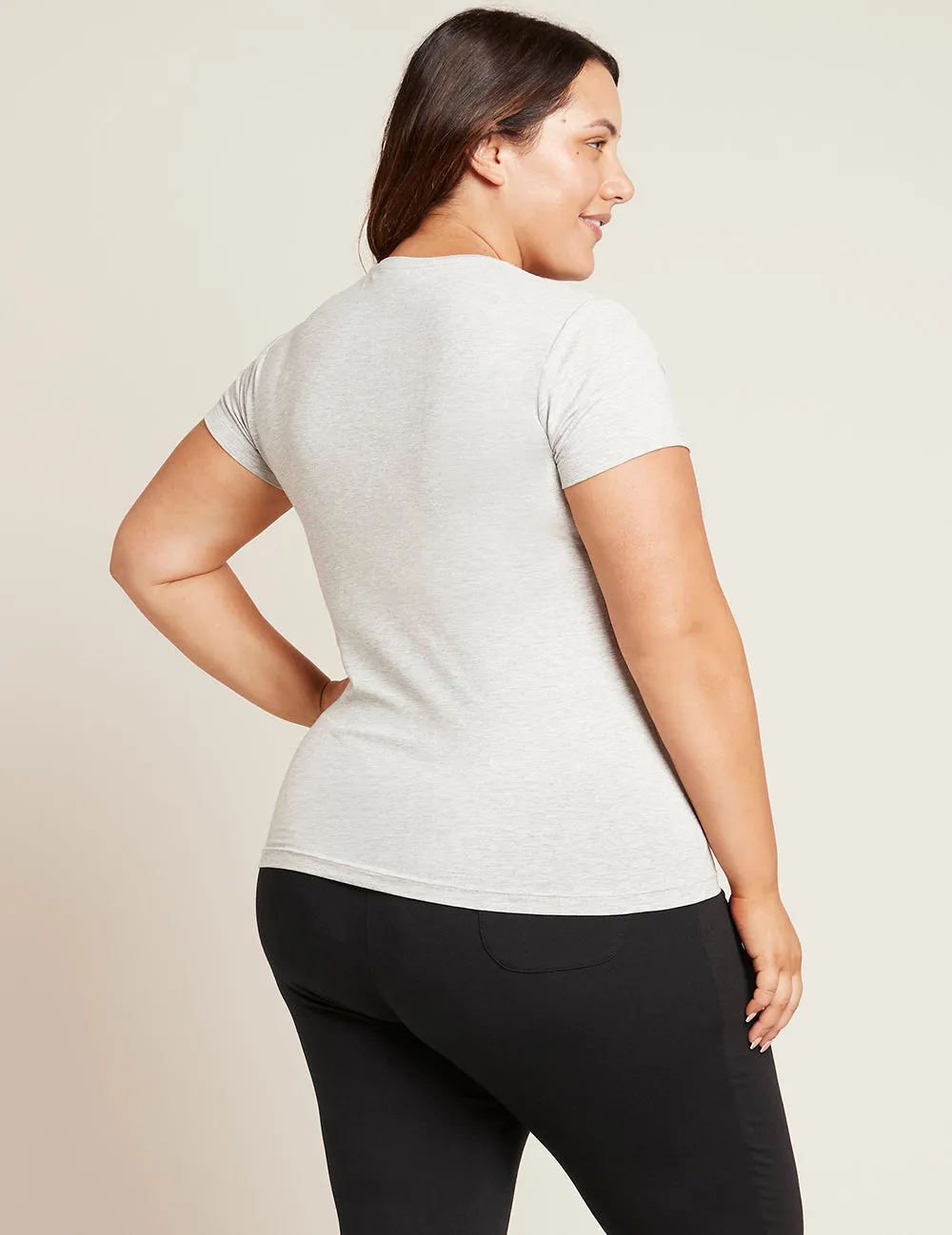 Women's Crew Neck T-Shirt - Light Marl