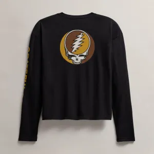 Women's Grateful Dead Long Sleeve - Black/Comet
