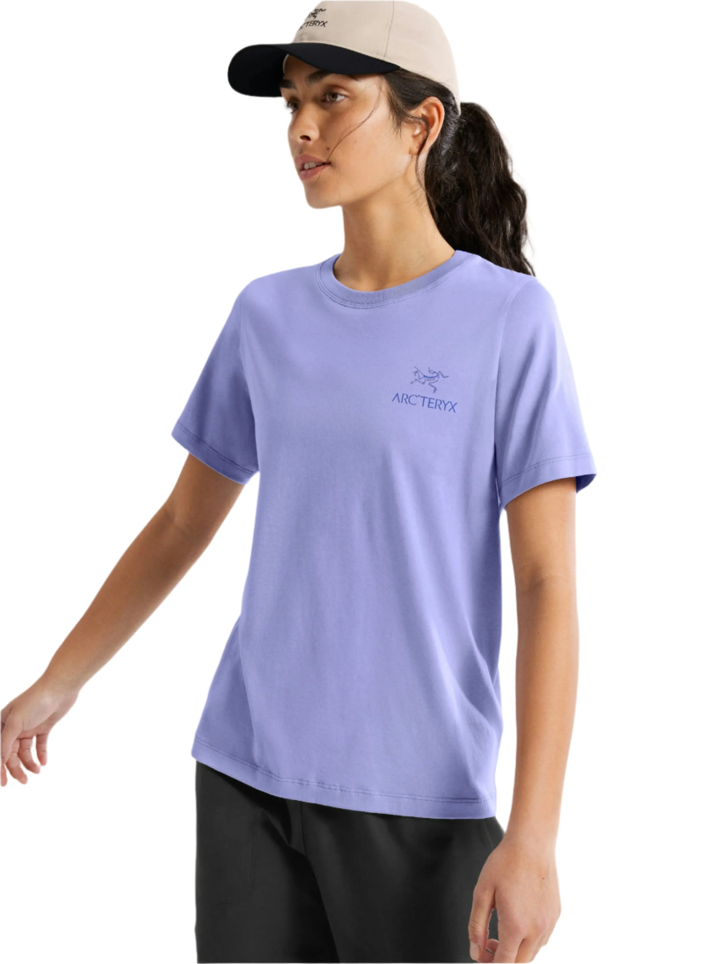 Women's Kragg SL Cotton Emblem Crew Short Sleeve