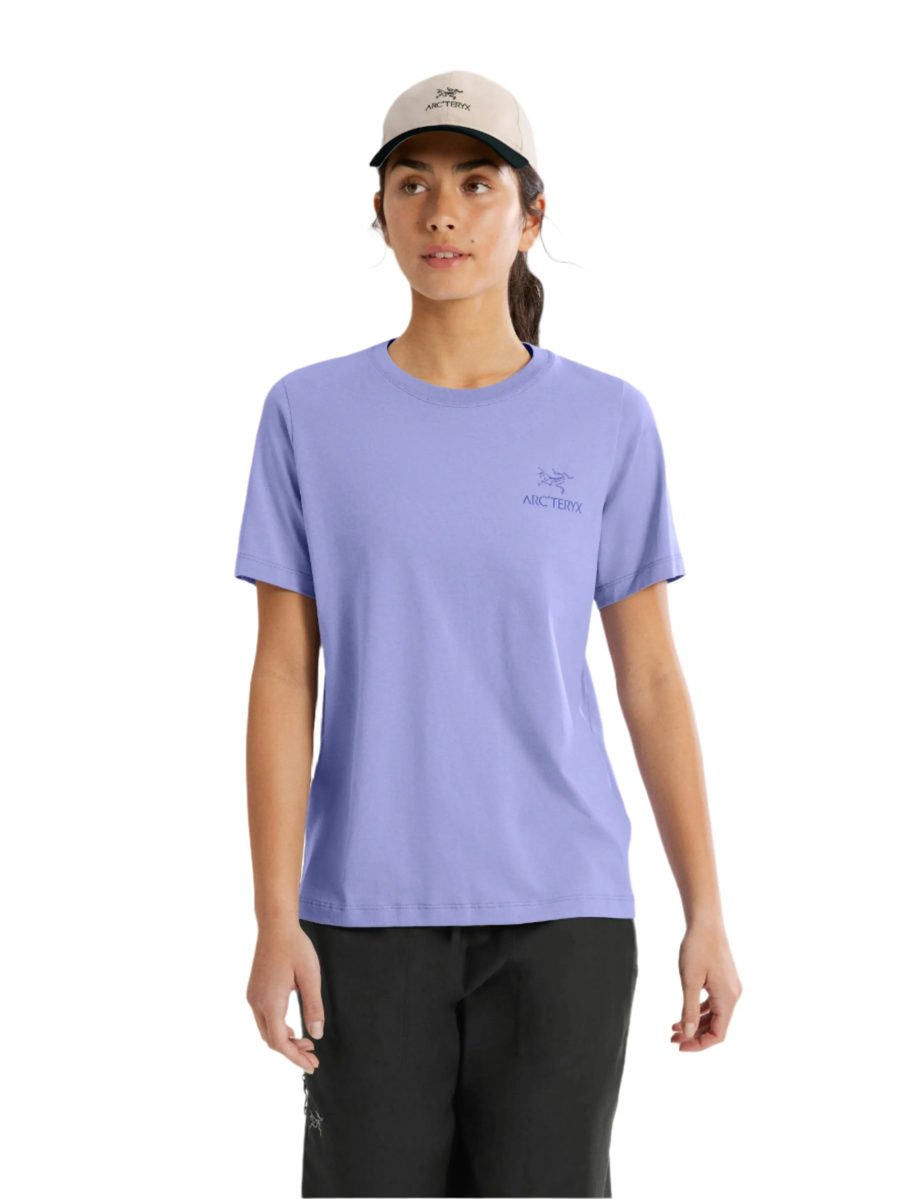 Women's Kragg SL Cotton Emblem Crew Short Sleeve