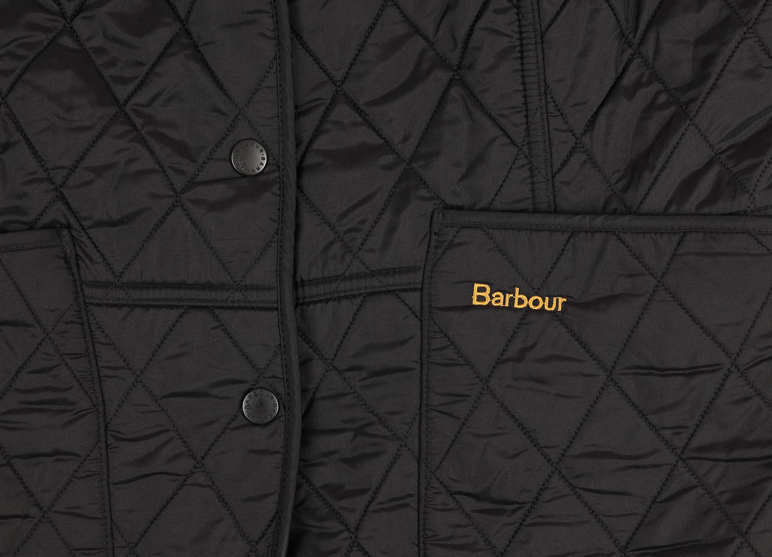 Women's Quilted Barbour Winter Liddesdale PolarQuilt Jacket - Black - Women's M