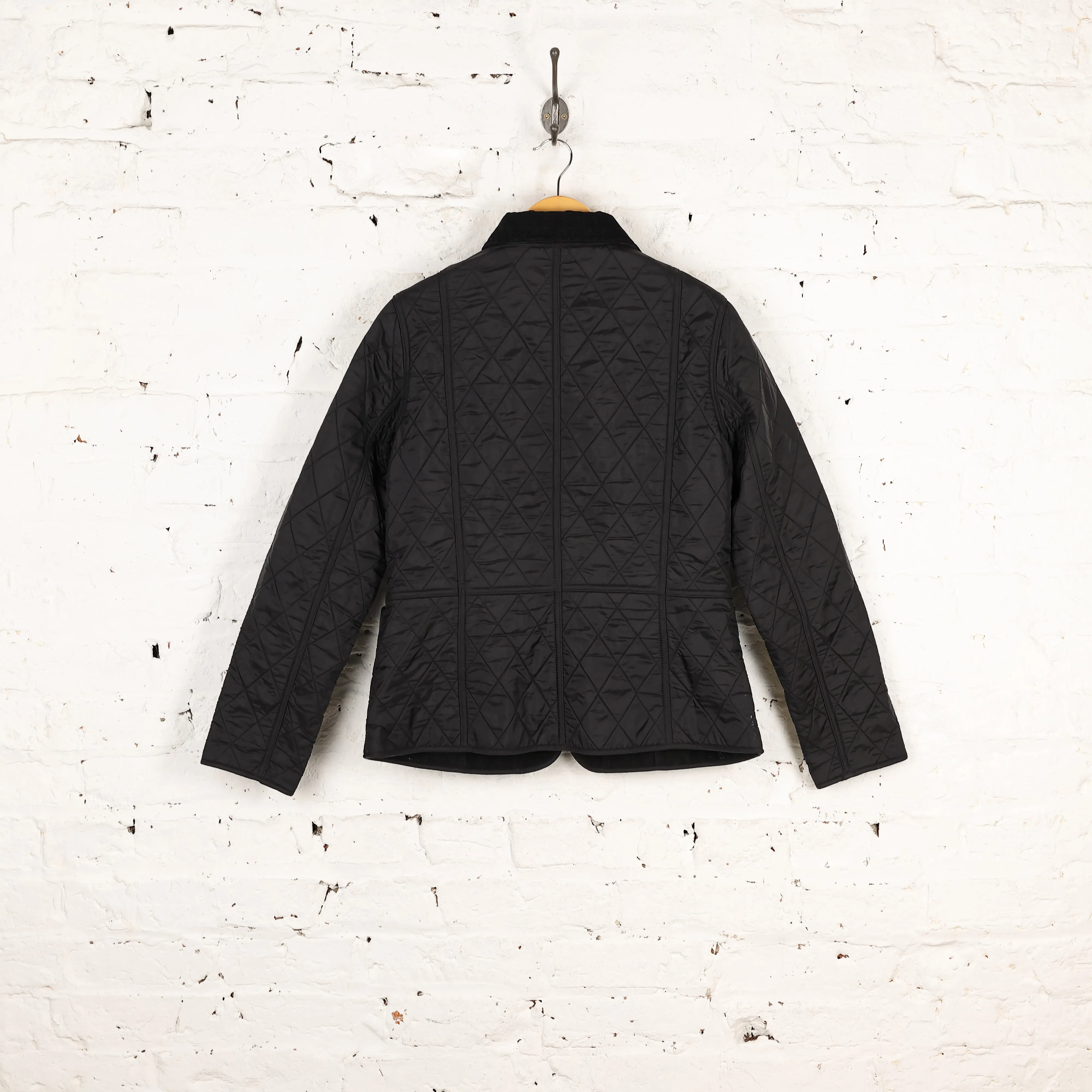 Women's Quilted Barbour Winter Liddesdale PolarQuilt Jacket - Black - Women's M