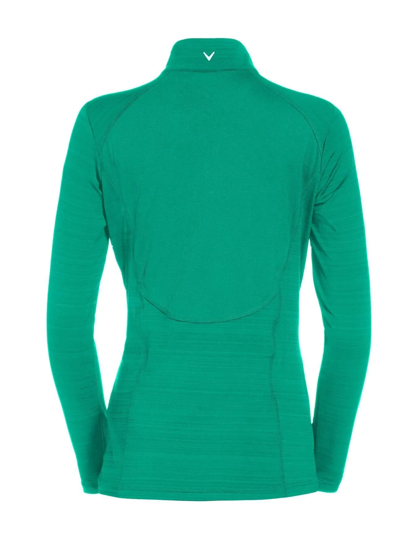 Womens Solid 1/4 Zip Pull Over Shirt