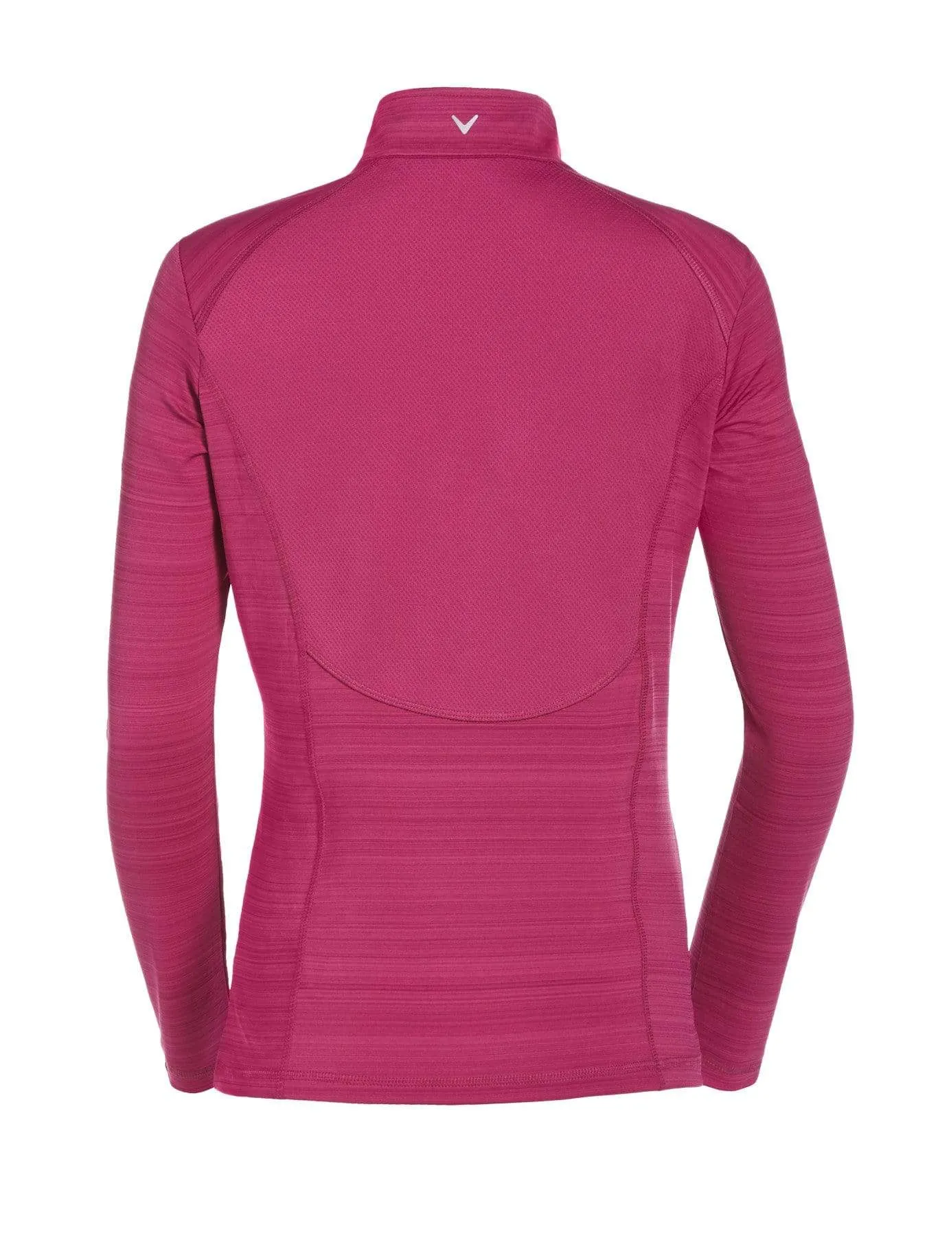 Womens Solid 1/4 Zip Pull Over Shirt