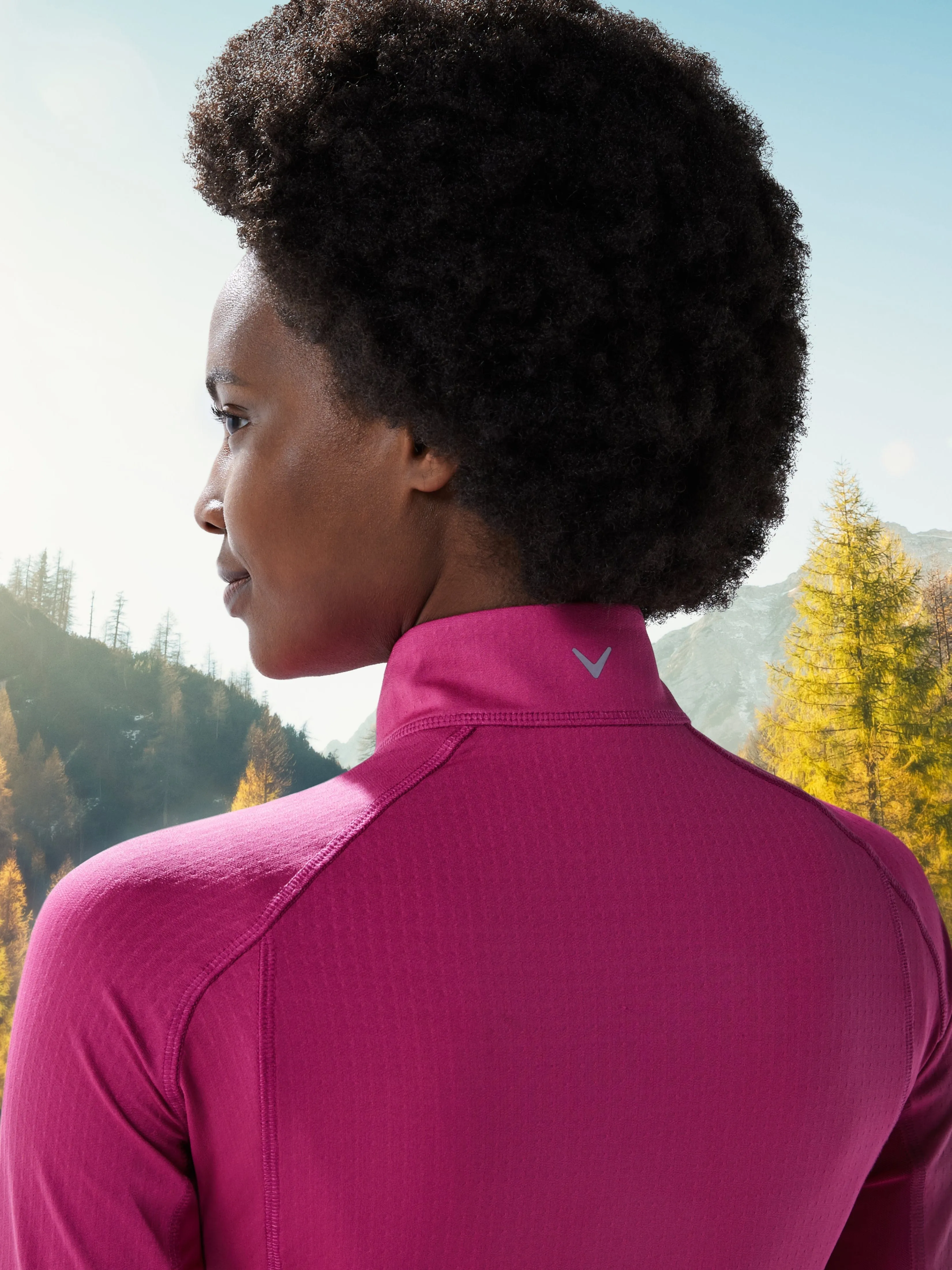 Womens Swing Tech™ Sun Protection 1/4 Zip Pullover