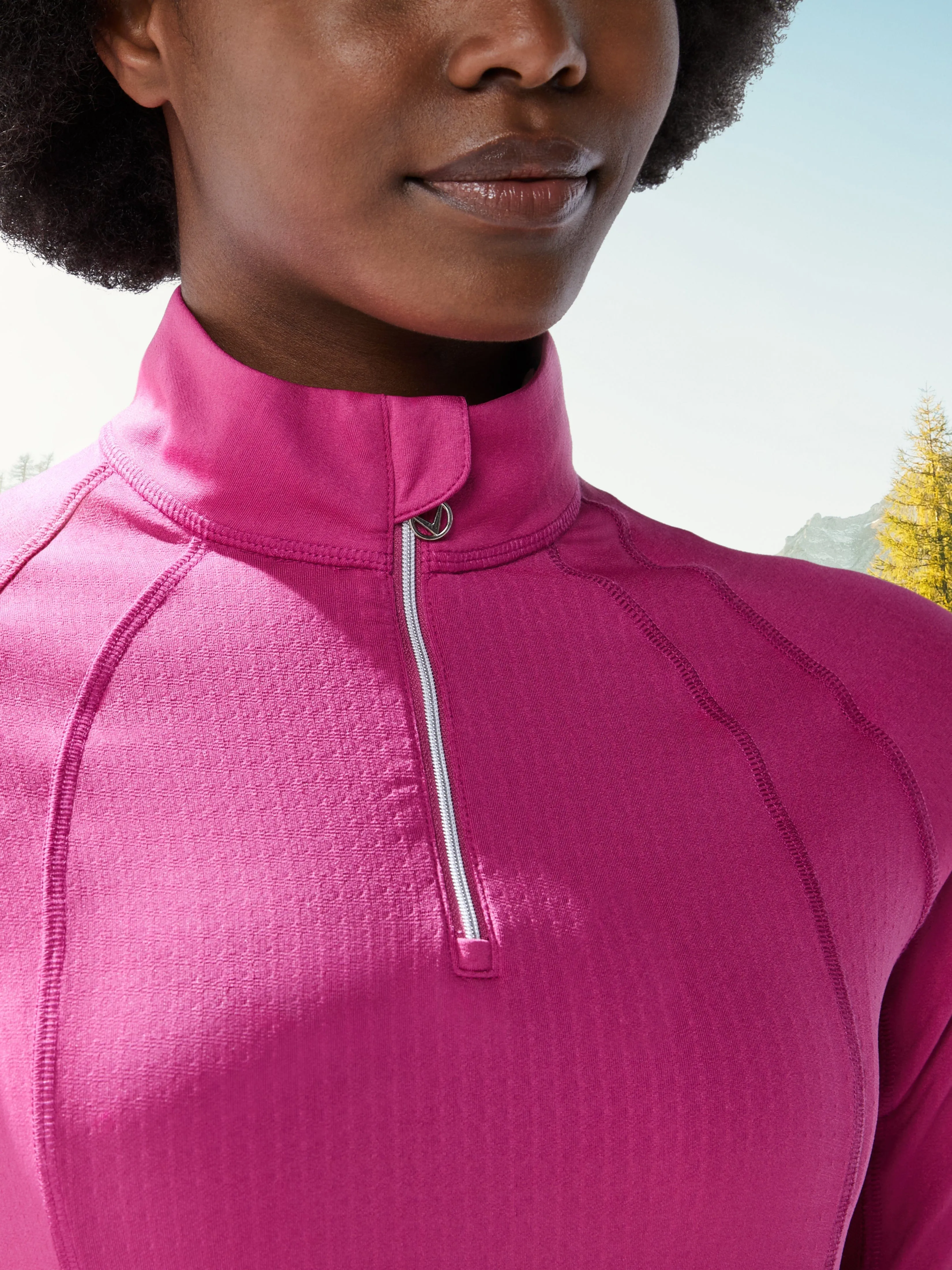 Womens Swing Tech™ Sun Protection 1/4 Zip Pullover