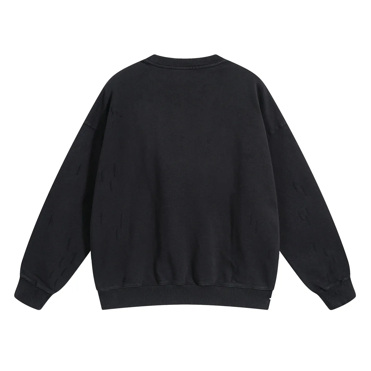 Women's Vintage Washed Distressed Thick Sweatshirt