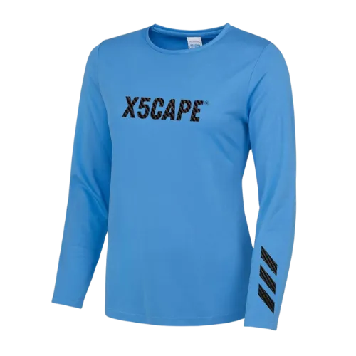 X5CAPE Carbon Women's Long Sleeve Mountain Bike Jersey