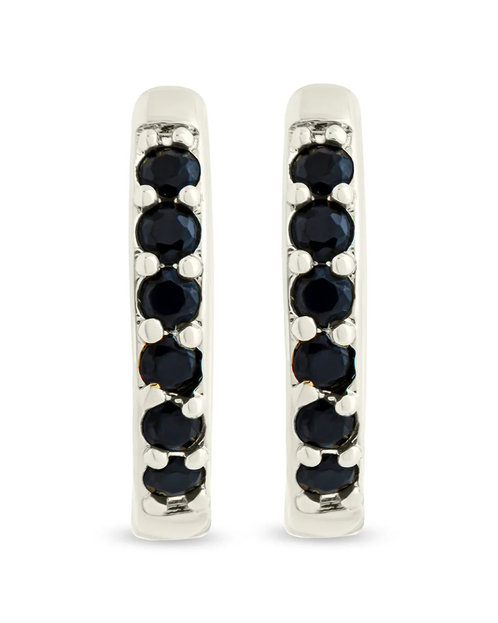 Zadie CZ Everyday Hoop Earrings