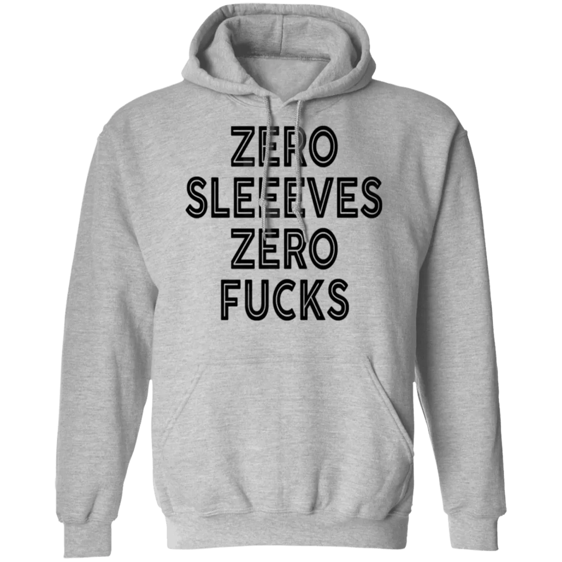 Zero Sleeves Zero Fucks T-Shirt